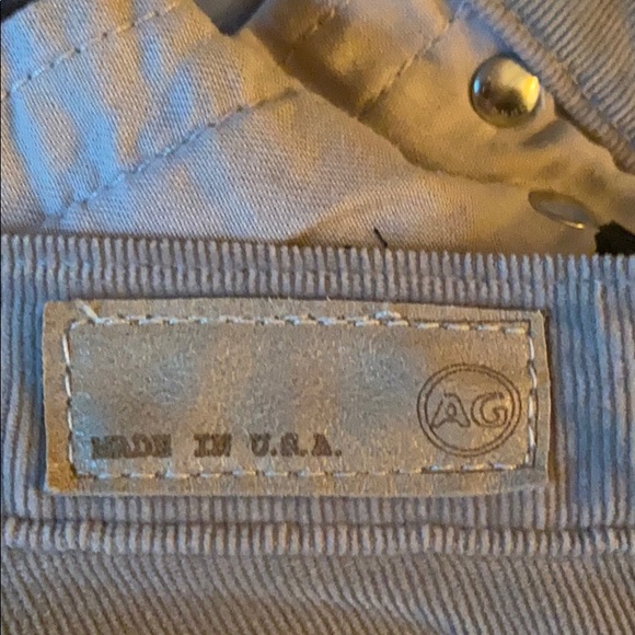 AG | ‘Stevie Slim Straight’ Stretch Corduroy Jeans. Made in USA - Picture 12 of 13